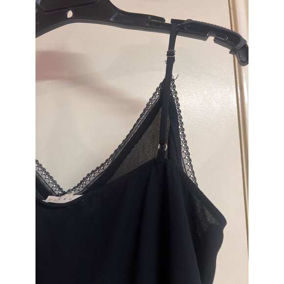 Promesa XL Black Lace Trim Camisole Top – Because Basic Is Boring - Picture 8 of 8